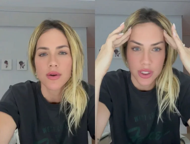 Giovanna Ewbank faz longo desabafo sobre machismo 👉 ; Imagem 2: Giovanna Ewbank bocejando