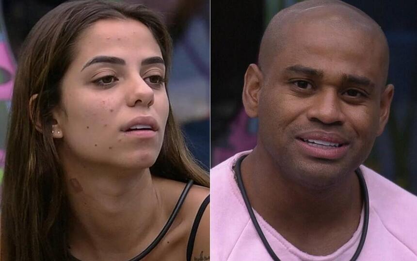 Key Alves e Black durante o BBB 23