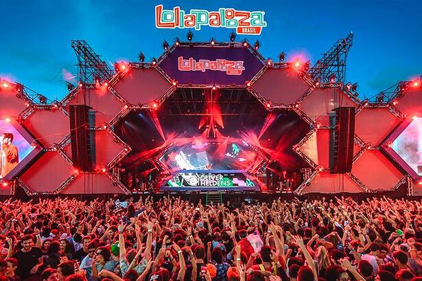 Palco Lollapalooza Brasil 2024