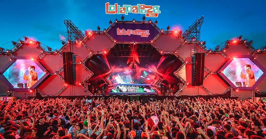 Palco Lollapalooza Brasil 2024