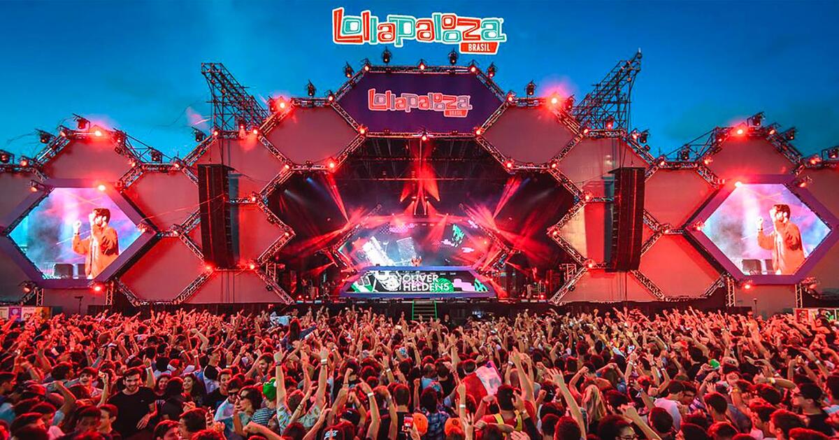 Palco Lollapalooza Brasil 2024