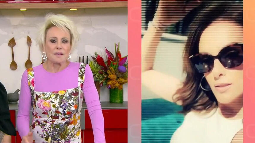 Ana Maria Braga divide tela com Ana Hickmann no Mais Você