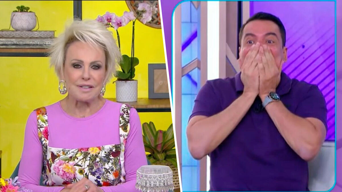 Ana Maria Braga divide tela com Leo Dias no Mais Você