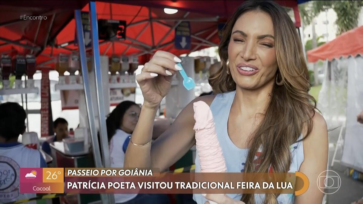 Patrícia Poeta na Feira da Lua