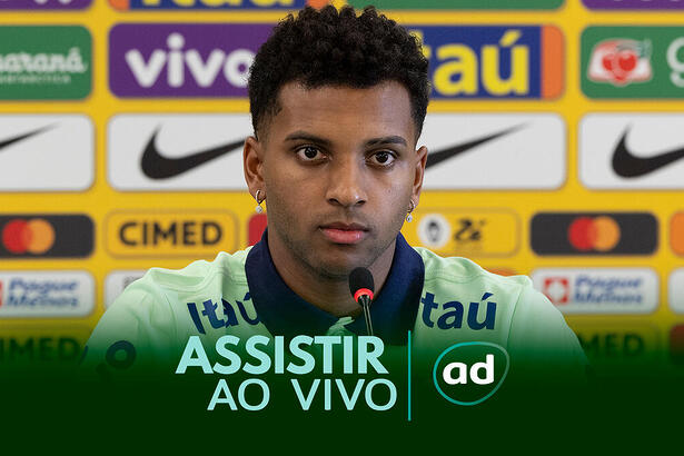 Rodrygo na arte onde assistir ao jogo Brasil x Argentina, pelas Eliminatórias