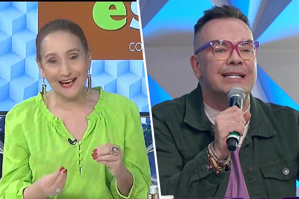 Montagem Sonia Abrão no A Tarde é Sua e Felipeh Campos no Teleton 2023