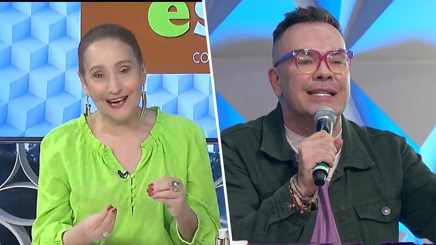 Montagem Sonia Abrão no A Tarde é Sua e Felipeh Campos no Teleton 2023