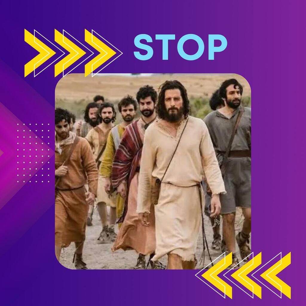 Arte Stop com imagem da série Cholsen