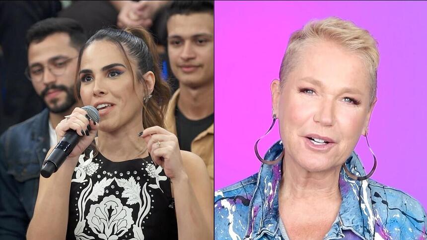 Wanessa Camargo divide tela com Xuxa que faz um agradecimento ao Altas Horas