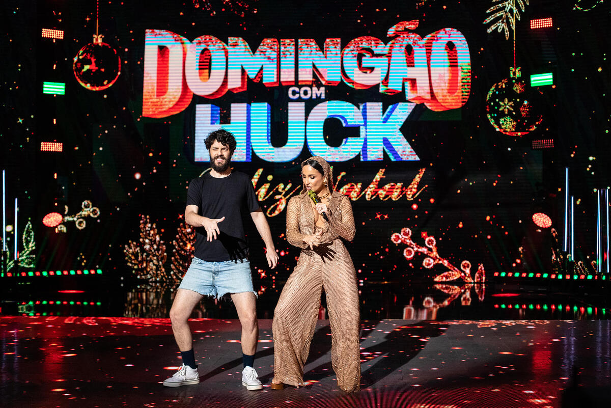 Domingão com Huck - Musical Claudia Leite e Diogo Defante