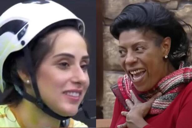 Deniziane e Marcia Fu em uma montagem no BBB