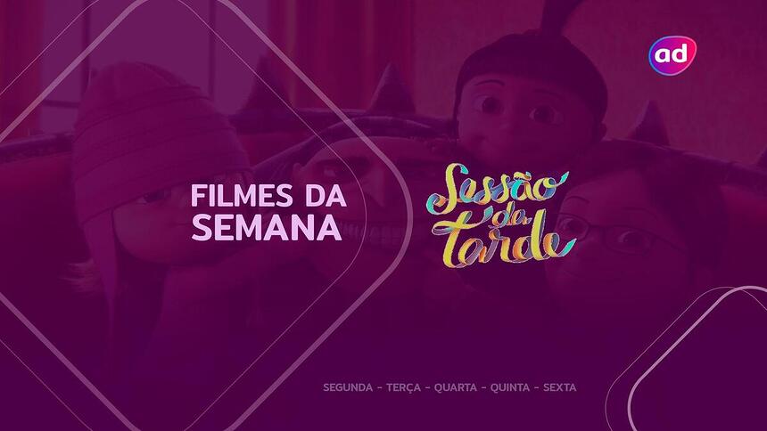 Filme Meu Malvado Favorito 3 na arte da semana de sessão da tarde