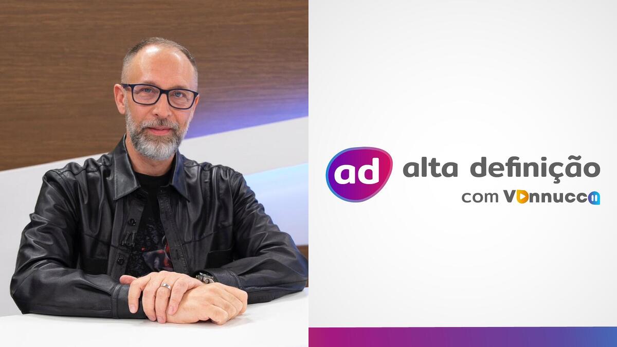 José Armando Vannucci ao lado do logo do Portal Alta Definição