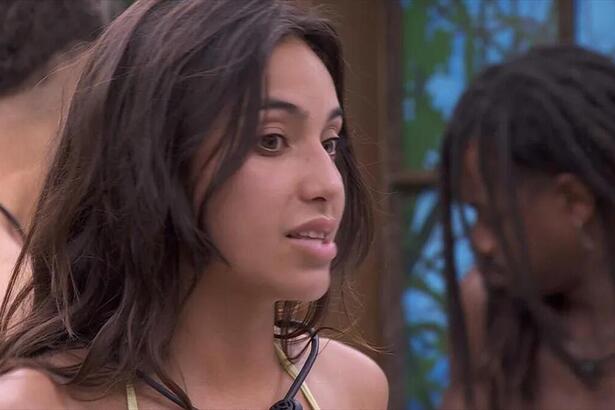 Vanessa Lopes durante conversa no BBB 24