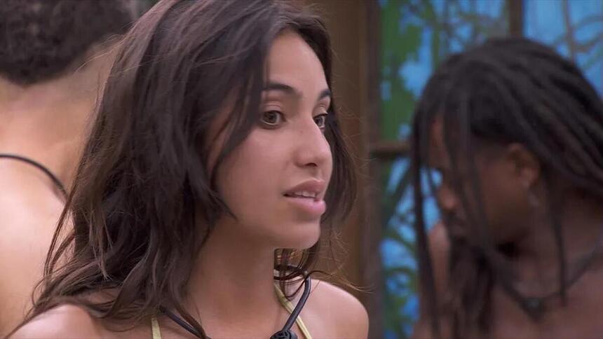 Vanessa Lopes durante conversa no BBB 24