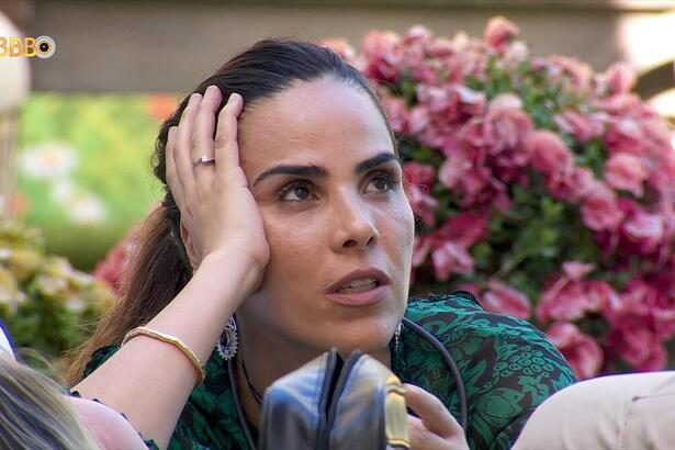 Wanessa Camargo durante conversa no BBB 24