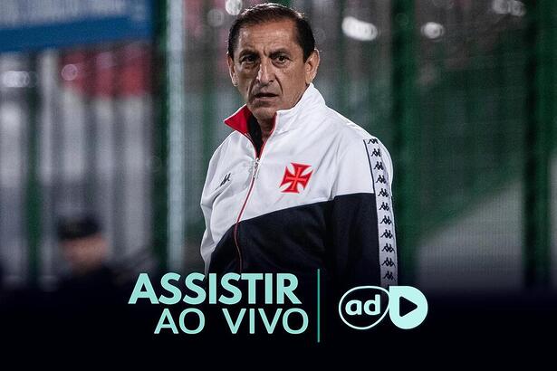 Ramon Diaz na arte onde assistir ao jogo Vasco x Madureira pelo Cariocão 2023