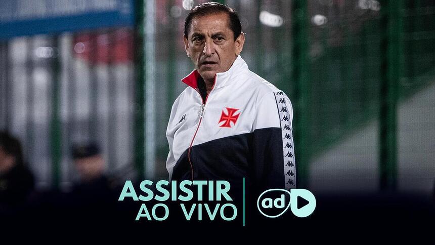 Ramon Diaz na arte onde assistir ao jogo Vasco x Madureira pelo Cariocão 2023