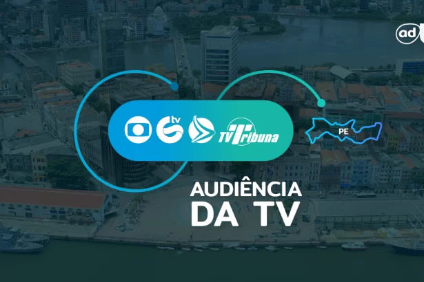 Arte de divulgação dos dados consolidados de audiência da TV Recife, Pernambuco