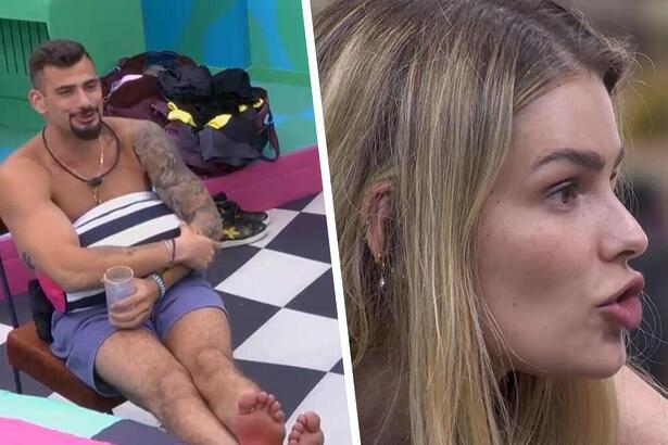 Montagem de Nizam com Yasmim Brunet no BBB 24