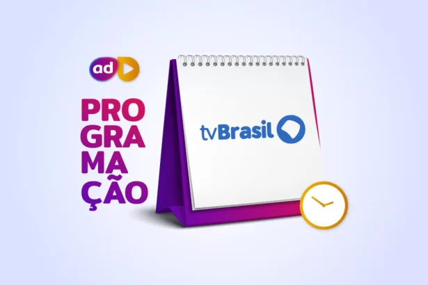 Arte da programação da TV Brasil