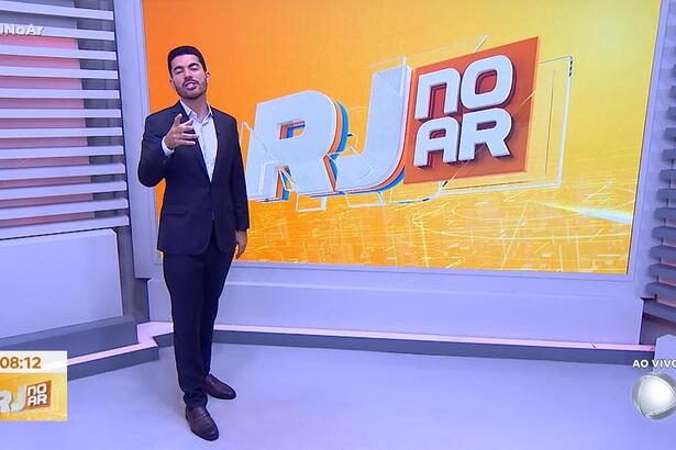 Wagner Montes Filho no cenário do RJ no AR