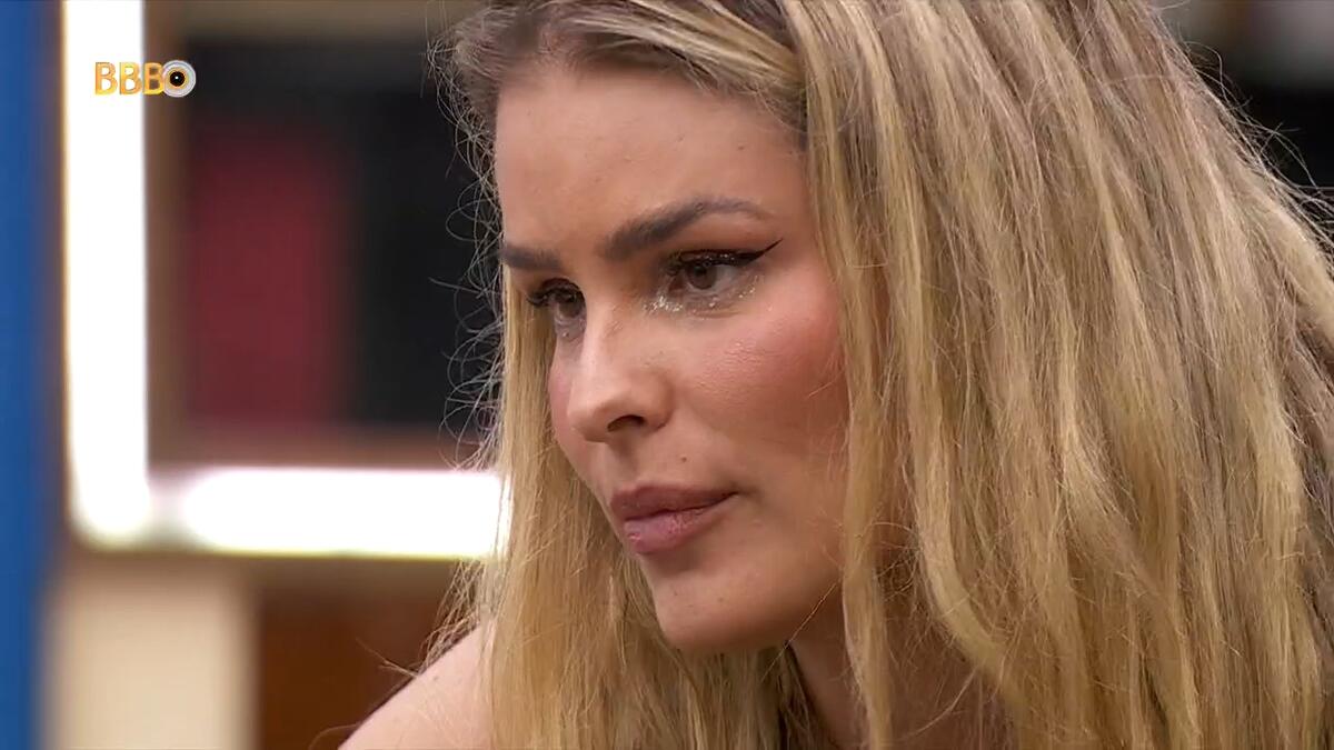 Yasmin Brunet na cozinha da Xepa do BBB 24
