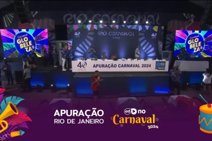 Local de apuração dos desfiles da Escola de Samba do Rio de Janeiro no carnaval 2024