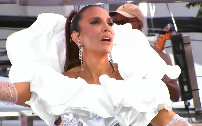 Ivete Sangalo na abertura do carnaval 2024 de Salvador