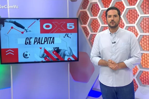 Gustavo Castellucci durante participação no Globo Esporte BA