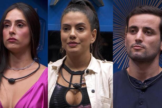 Deniziane, Fernanda e Matteus pedem votos no 9º Paredão do BBb 24