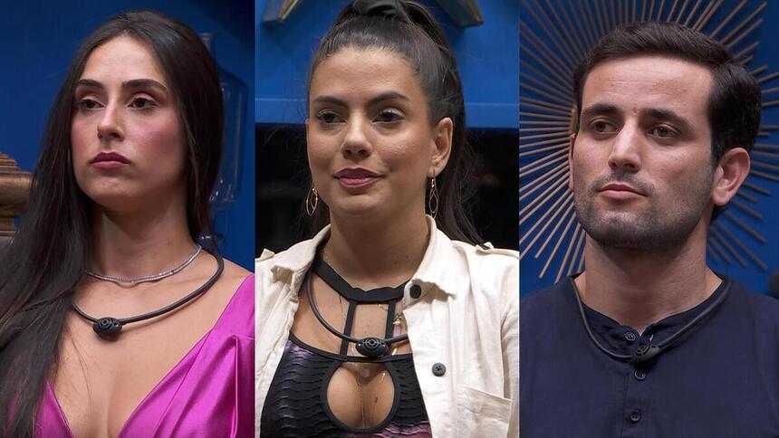 Deniziane, Fernanda e Matteus pedem votos no 9º Paredão do BBb 24