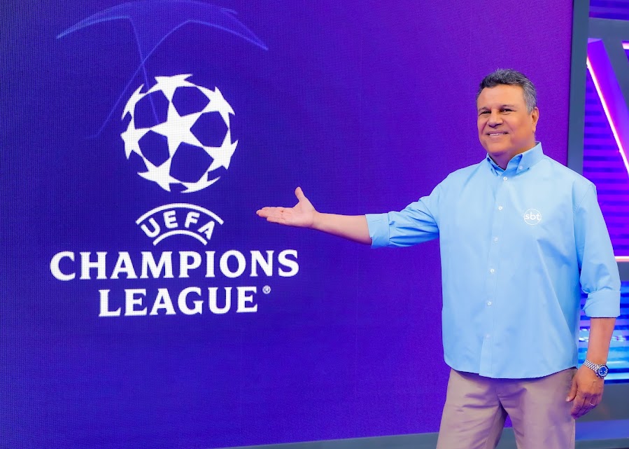 Téo José foi o principal narrador da Champions League no SBT