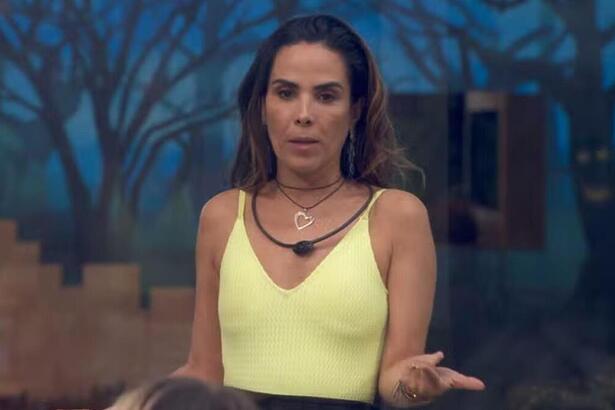 Wanessa Camargo na área externa do BBB 24