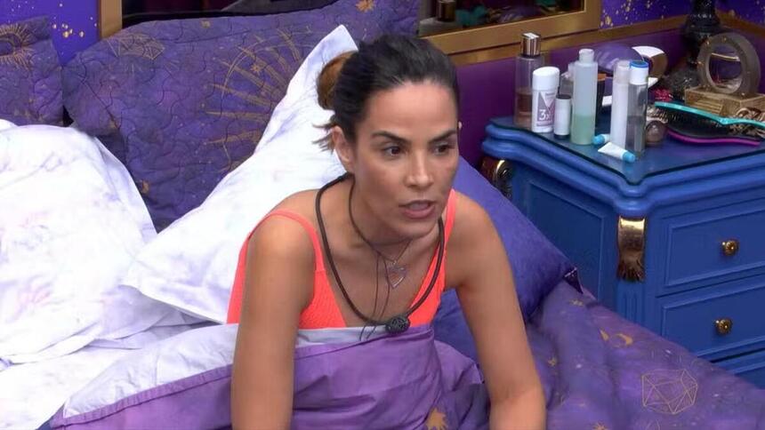 Wanessa em conversa no Quarto Magia do BBB 24