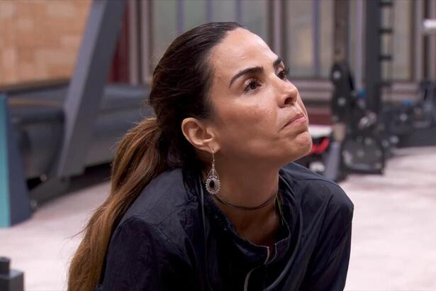Wanessa em conversa na academia do BBB 24
