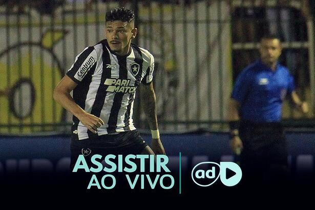 Tiquinho Soares na arte onde assisir ao jogo Aurora x Botafogo, pela Libertadores