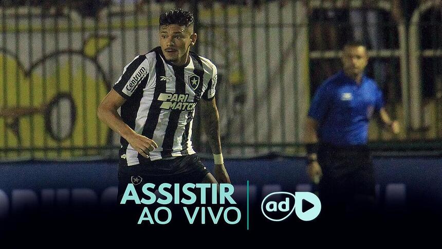 Tiquinho Soares na arte onde assisir ao jogo Aurora x Botafogo, pela Libertadores