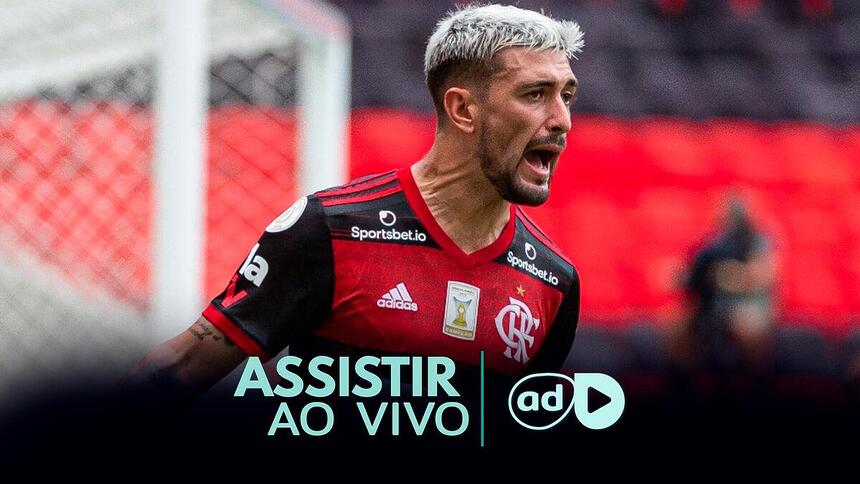 Arrascaeta na arte onde assistir ao jogo Bangu x Flamengo, pelo Cariocão