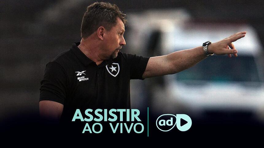 Técnico do Botafogo em arte do onde assistir ao jogo Botafogo x Aurora, pela Libertadores