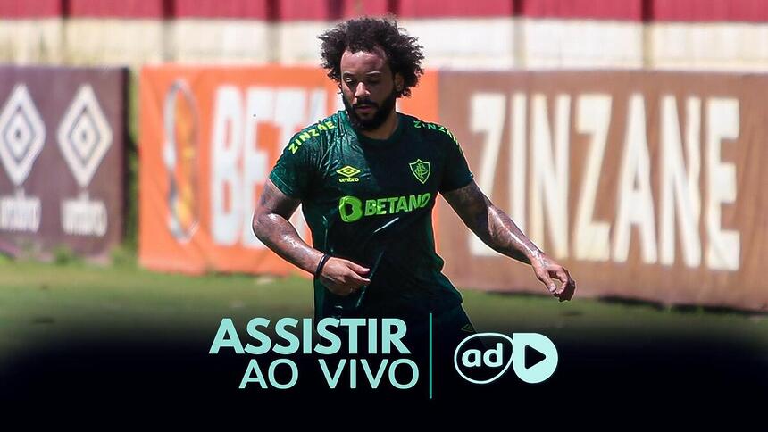 Marcelo na arte onde assistir ao jogo Fluminense x Bangu, pelo Cariocão