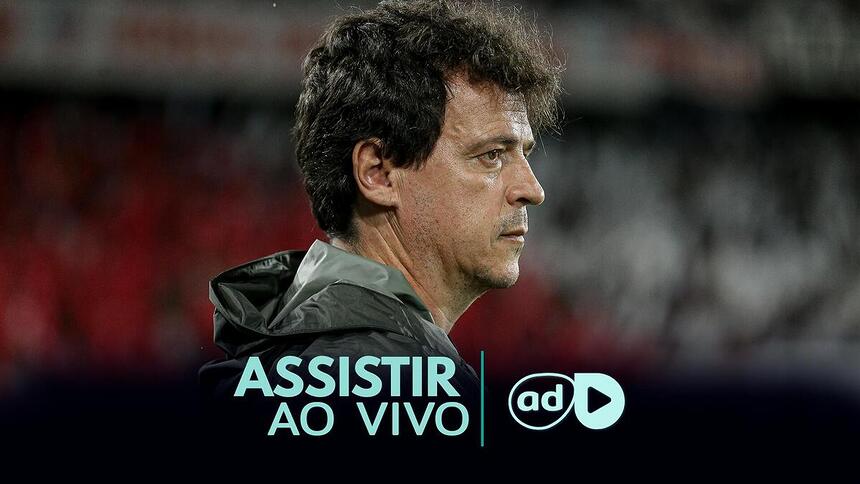 Fernando Diniz na arte onde assistir ao jogo Fluminense x LDU, pela Recopa