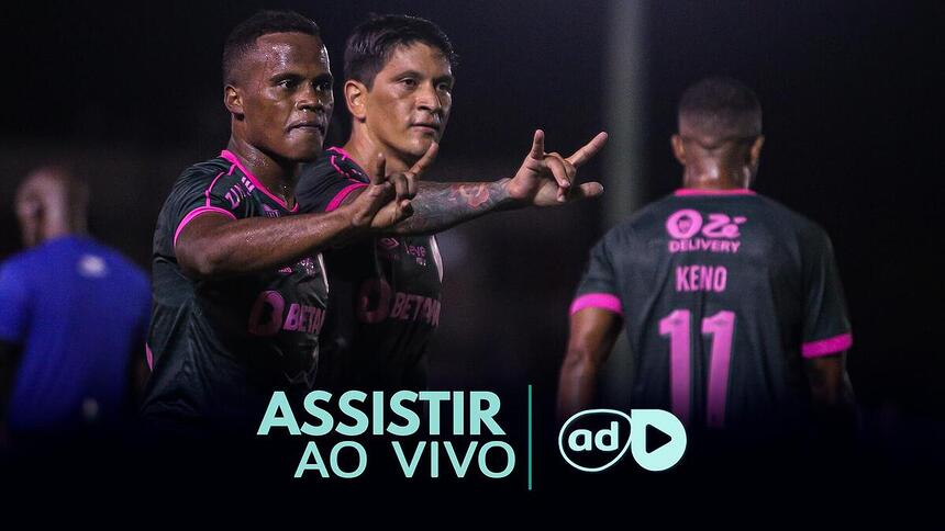 Keno, Cano e Arias na arte onde assistir ao jogo Fluminense x Sampaio Corrêa, pelo Cariocão