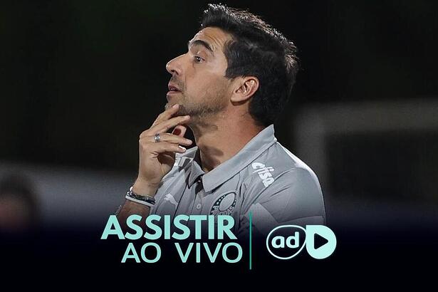 Abel Ferreira na arte onde assistir ao jogo São Bernardo x Palmeiras, pelo Paulistão