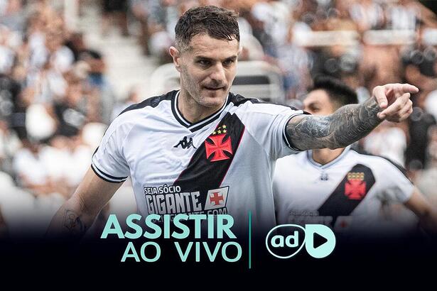 Vegetti na arte onde assistir ao jogo Vasco x Volta Redonda, pelo Cariocão