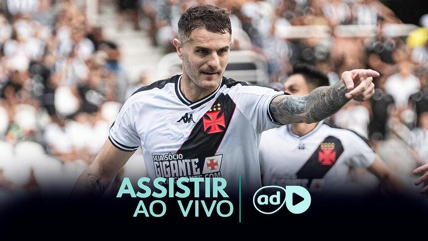 Vegetti na arte onde assistir ao jogo Vasco x Volta Redonda, pelo Cariocão