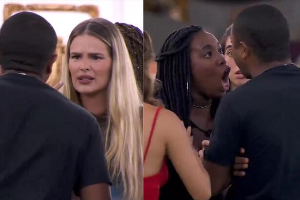 Davi, Yasmin e Leidy Elin em treta generalizada no BBB 24