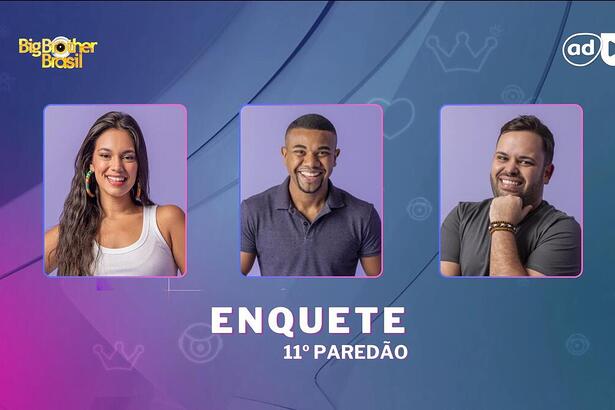 Alane, Davi Michel na arte da enquete do 11º Paredão do BBB 24