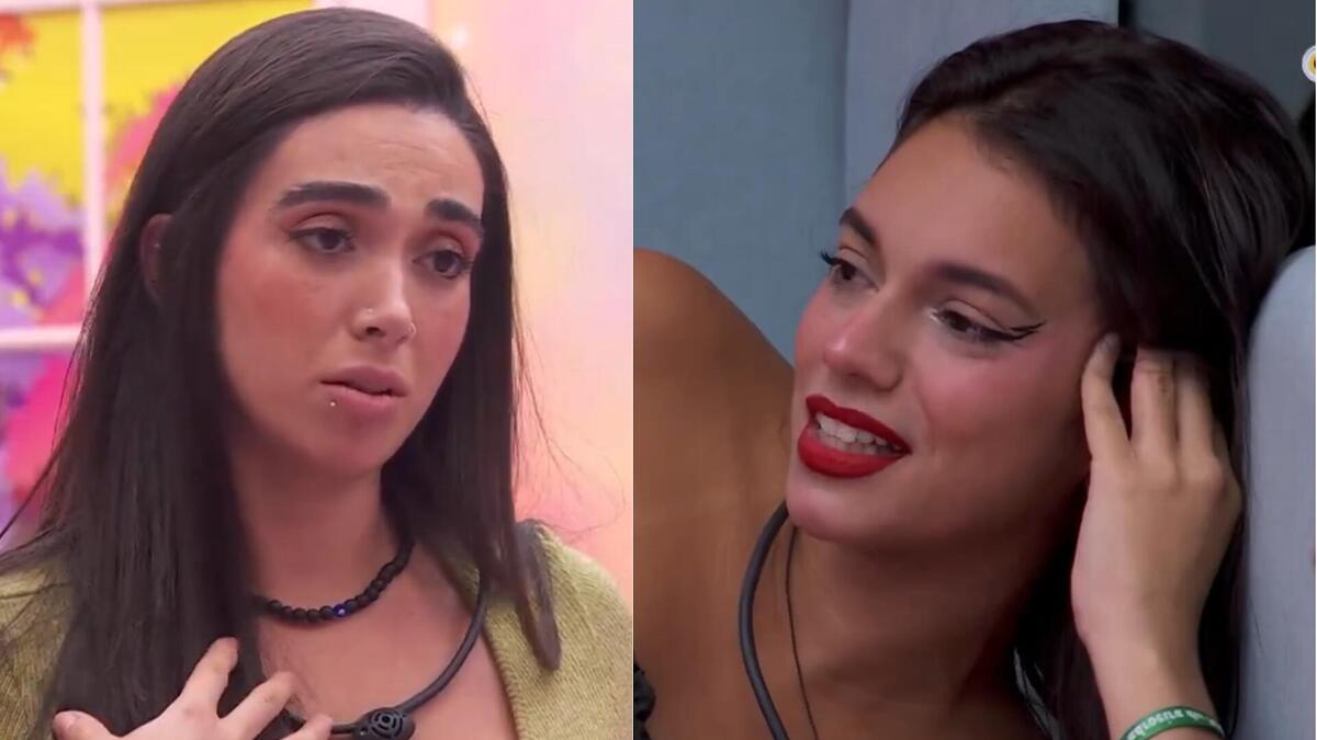 Giovanna e Alane em uma montagem no BBB 24