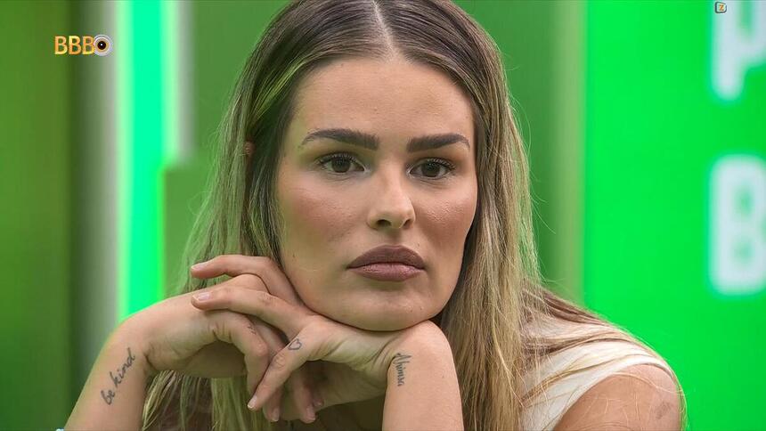 Yasmin em trecho da ação patrocinada no BBB 24